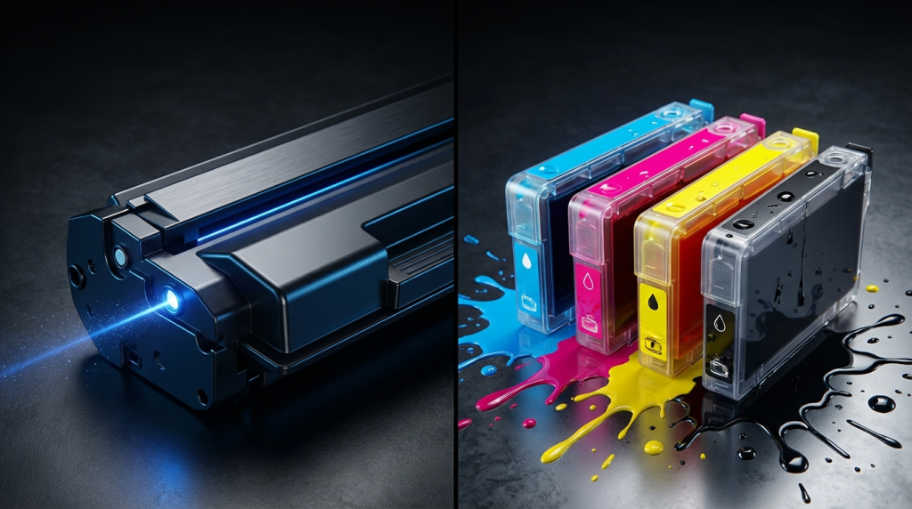 inkjet vs laser printer