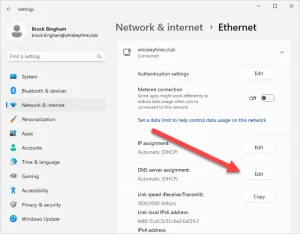 آموزش تغییر DNS در ویندوز 11؛ راهنمای کامل و ساده 2 change dns settings 7