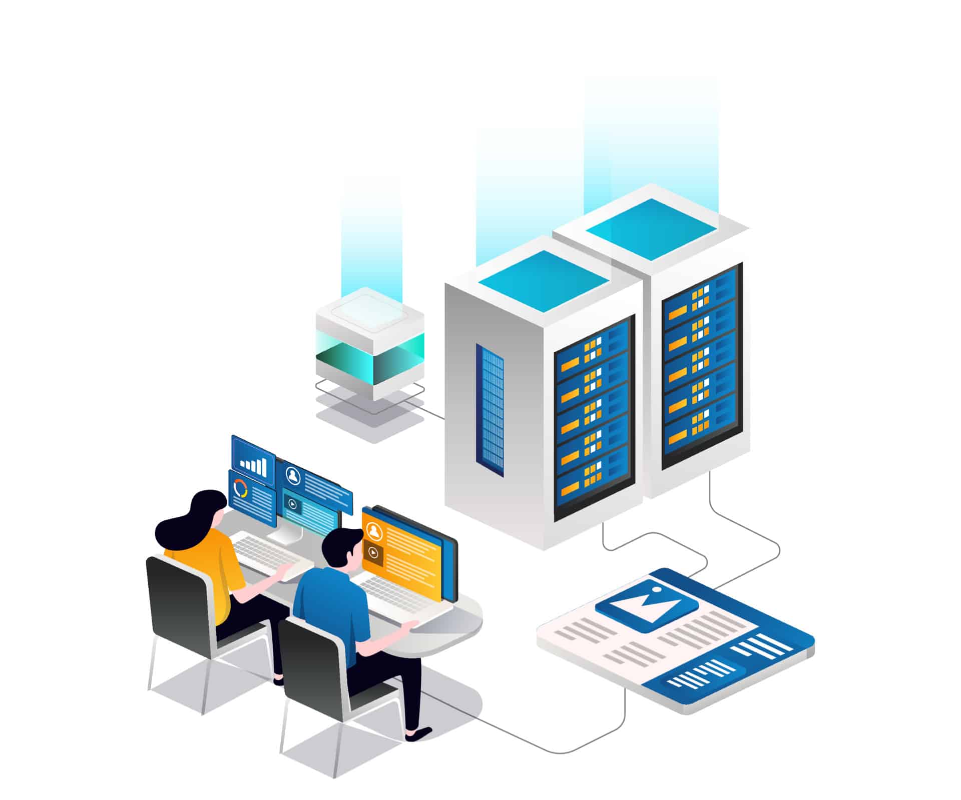 مانیتورینگ و گزارش دهی شبکه های کامپیوتری در اصفهان -هریتک