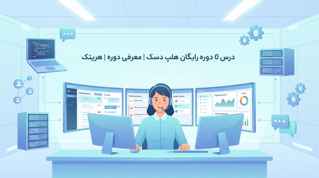 معرفی دوره هلپ دسک