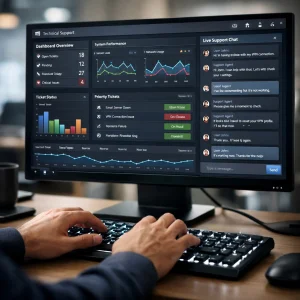 مدیریت شبکه با هریتک